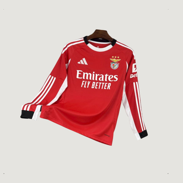 Benfica – Maillot Domicile 2025/26 Manches Longues – Rouge